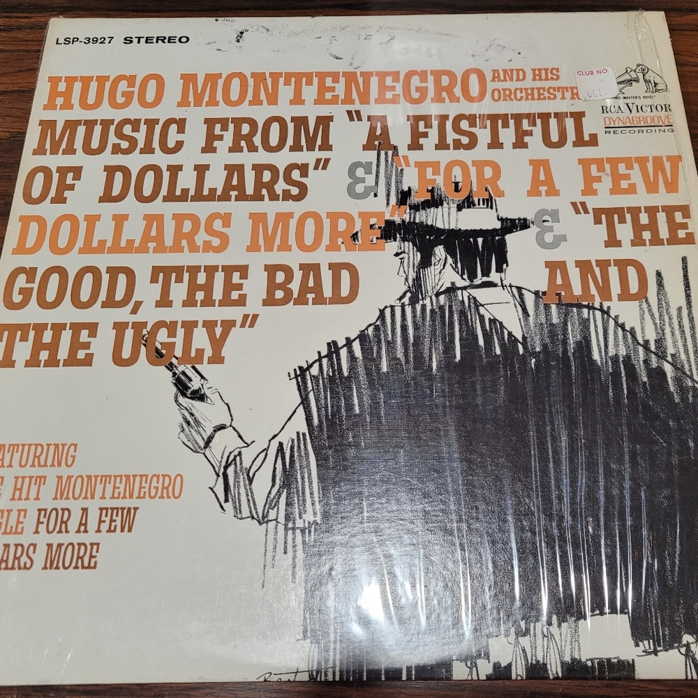 Vintage record from  Clint Eastwood shoes.